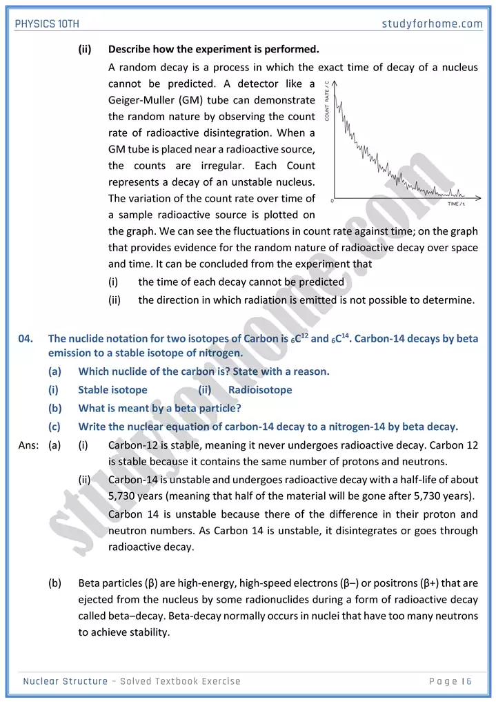 chapter 20 nuclear structure solution of textbook exercise physics 10th 06