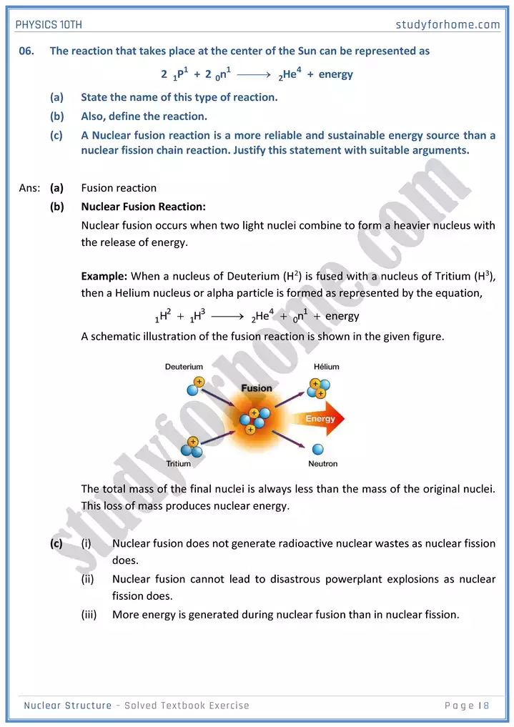 chapter 20 nuclear structure solution of textbook exercise physics 10th 08