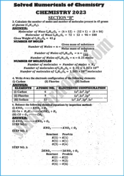 chemistry-solved-numericals-9th-past-year-paper-2023