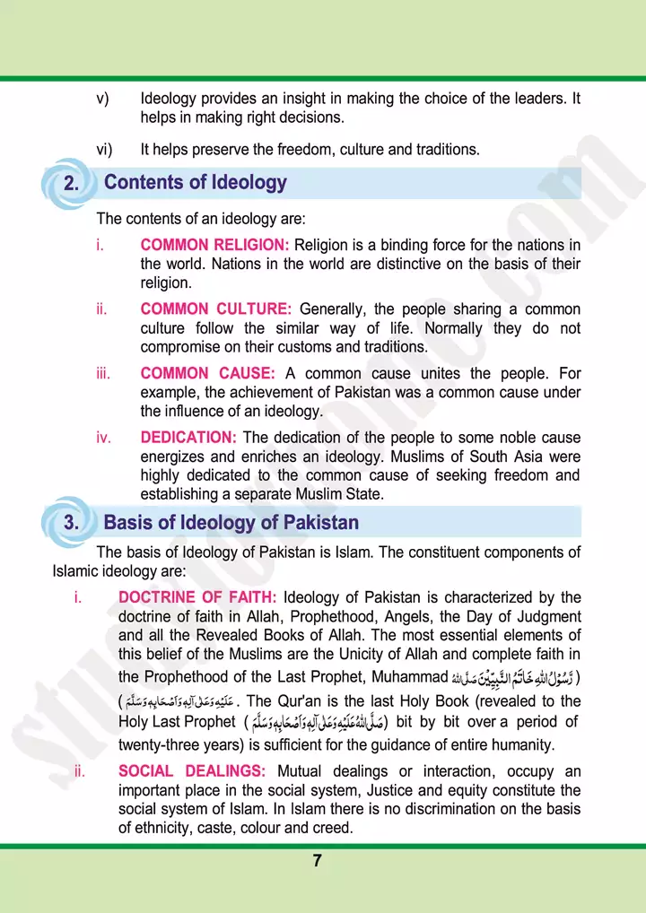 chap 1 ideological basis of pakistan pakistan studies 10th 03