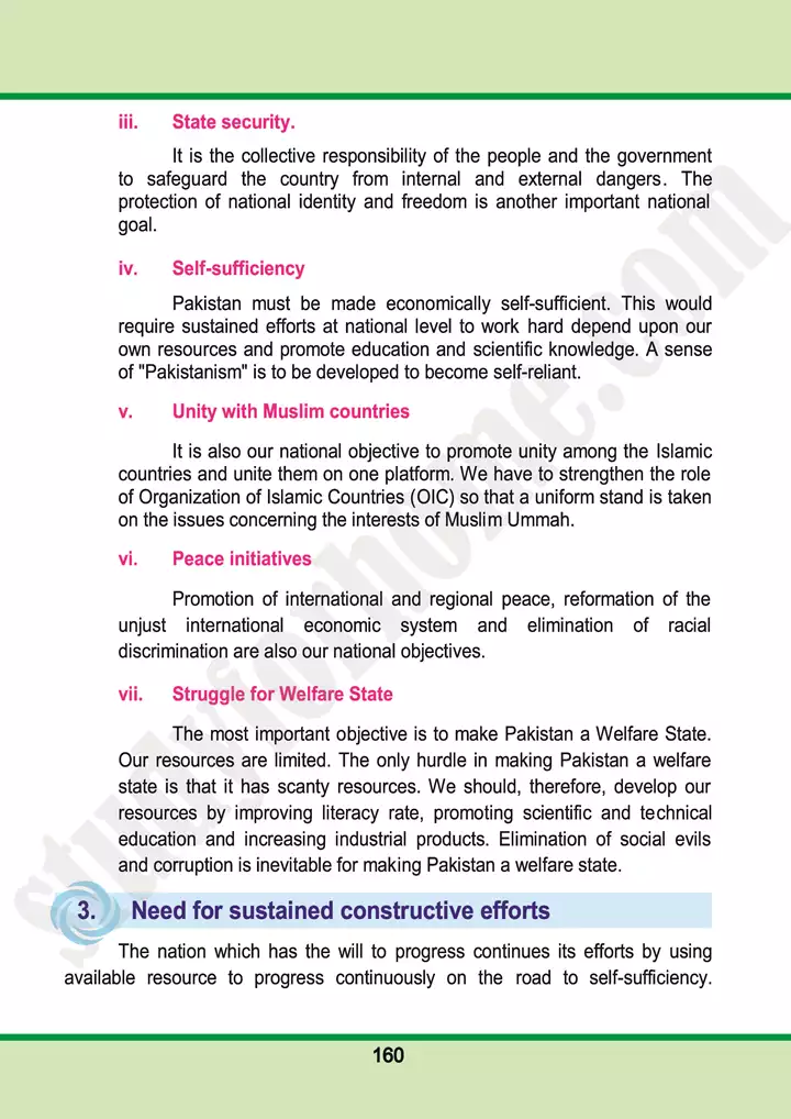 chap 10 pakistan a welfare state pakistan studies 10th 03