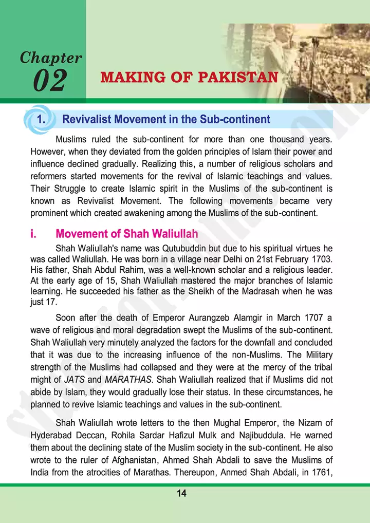 chap 2 making of pakistan pakistan studies 10th 01