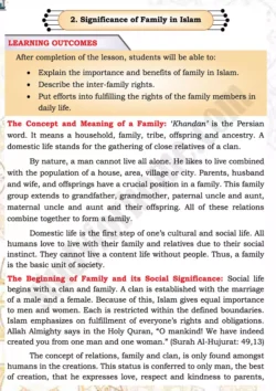 chap-3l-significance-of-family-in-islam-islamiat-9th