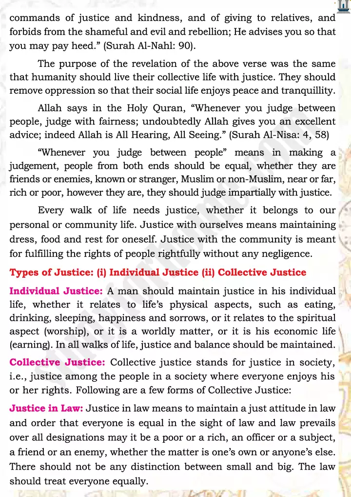 chap 3n collective justice islamiat 9th 02