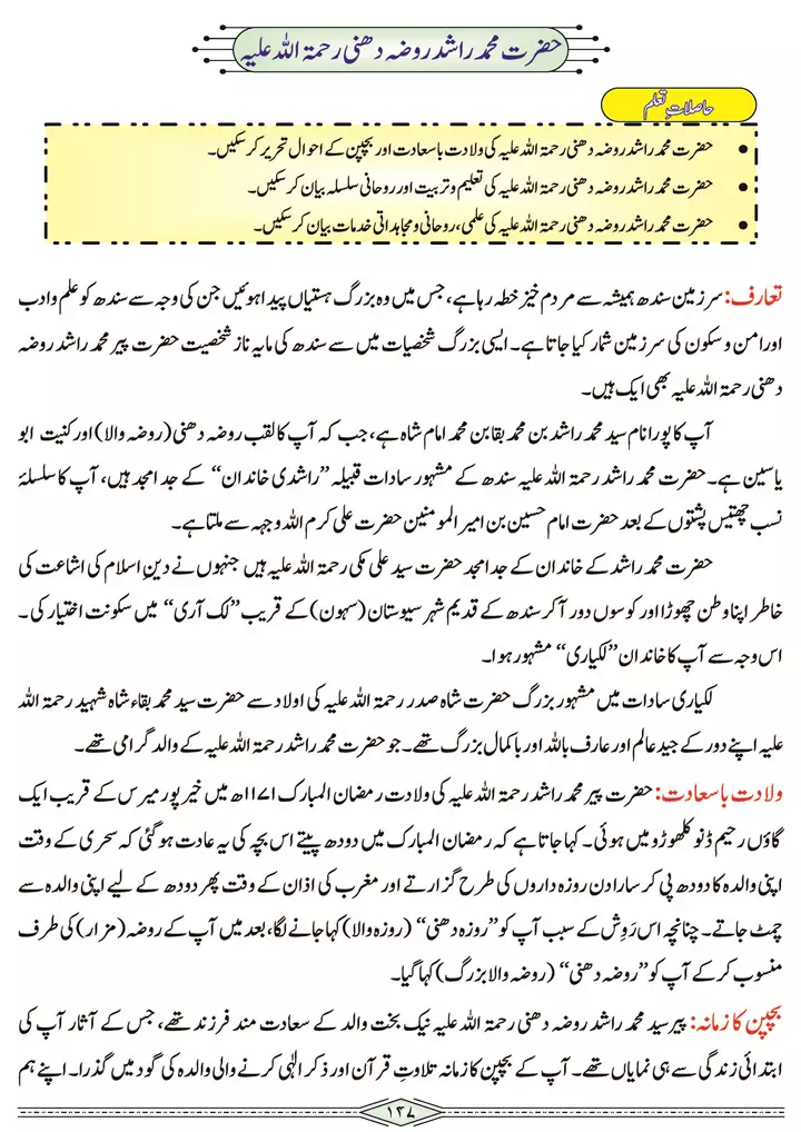 chap 4d hazrat muhammad rashid dahni ra islamiat 9th 01