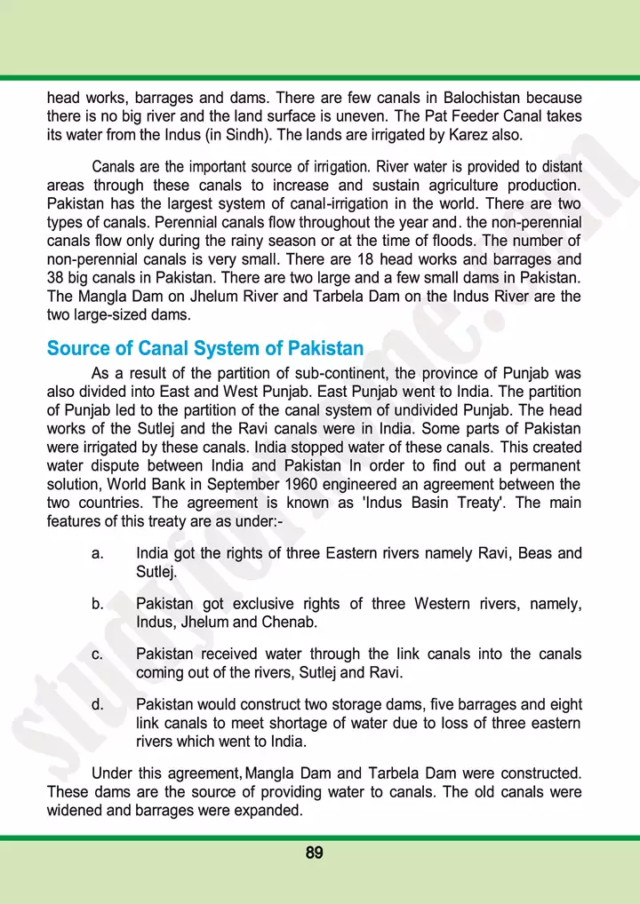 chap 5 resources of pakistan pakistan studies 10th 21