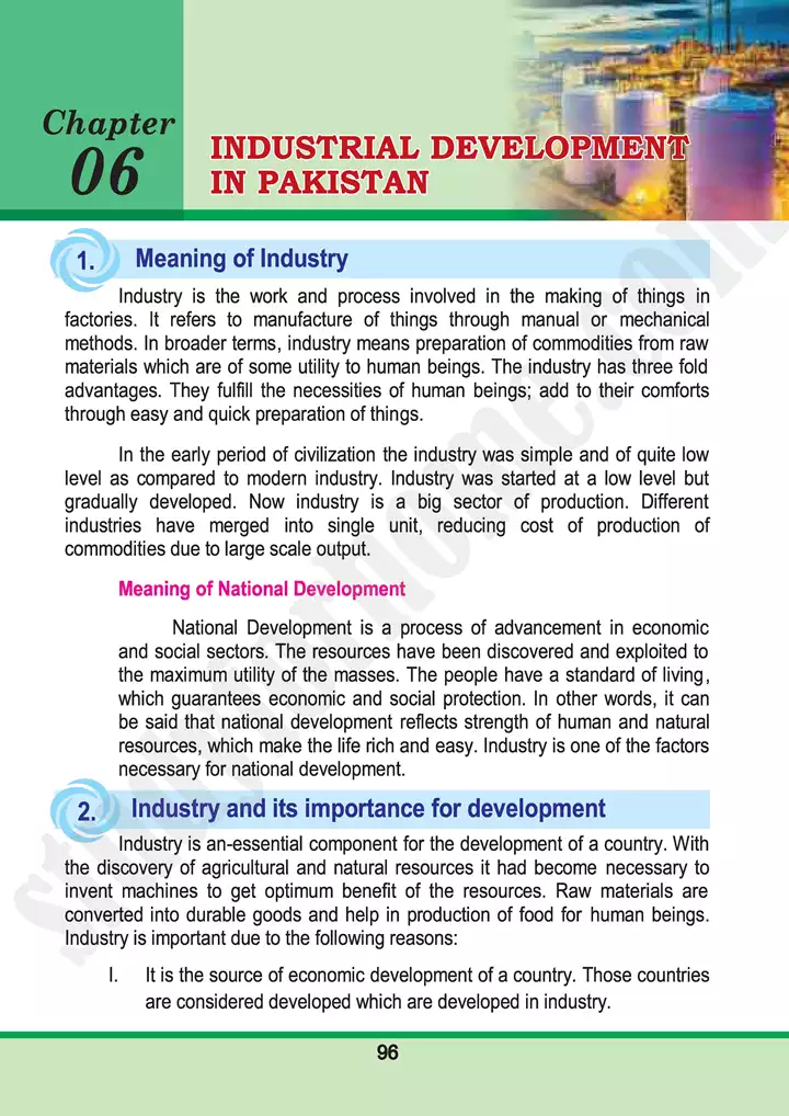 chap 6 industrial development in pakistan pakistan studies 10th 01