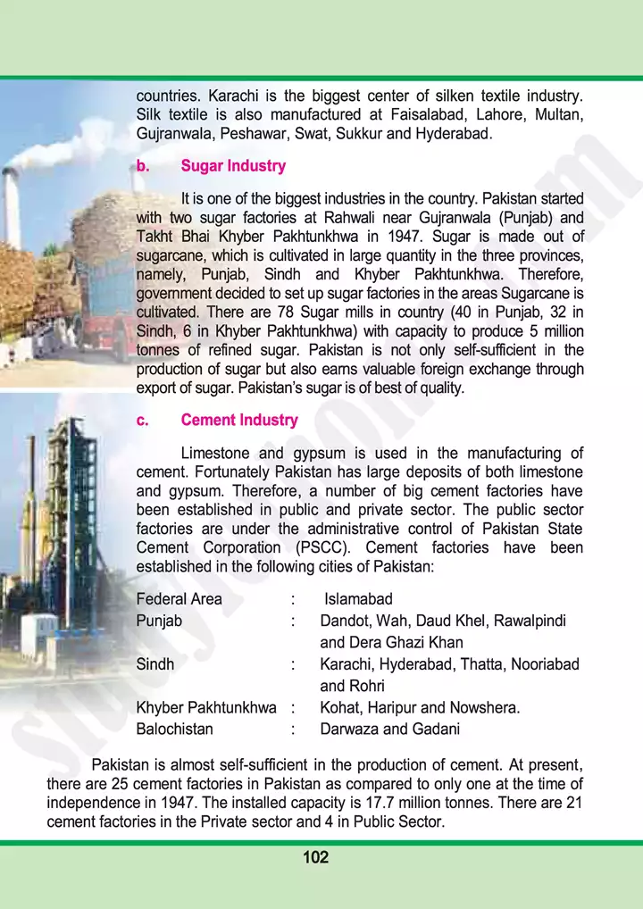 chap 6 industrial development in pakistan pakistan studies 10th 07