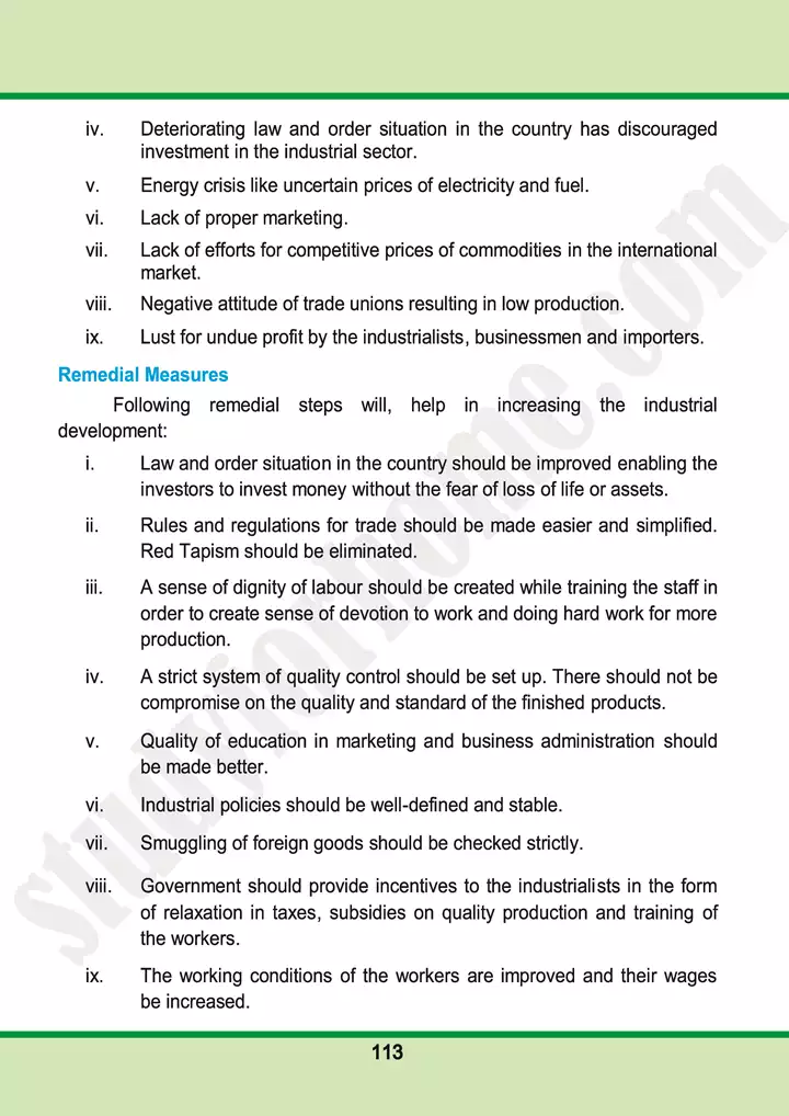 chap 6 industrial development in pakistan pakistan studies 10th 18