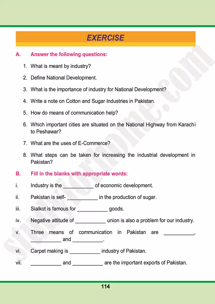 chap 6 industrial development in pakistan pakistan studies 10th 19