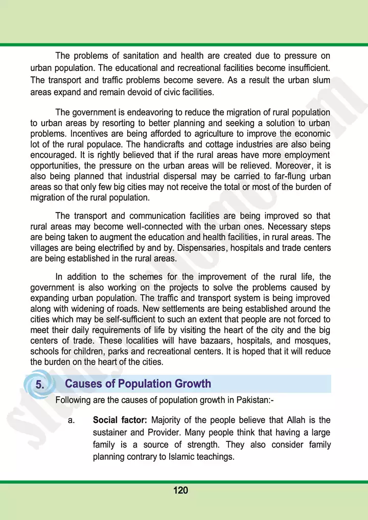 chap 7 the population of pakistan pakistan studies 10th 06