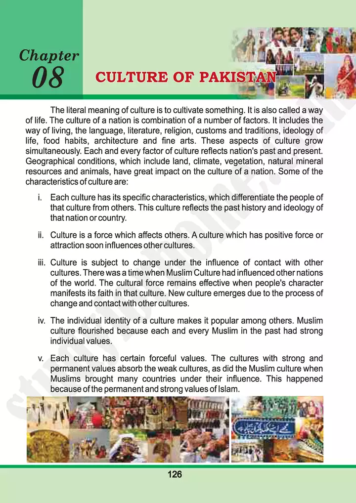 chap-8-culture-of-pakistan-pakistan-studies-10th