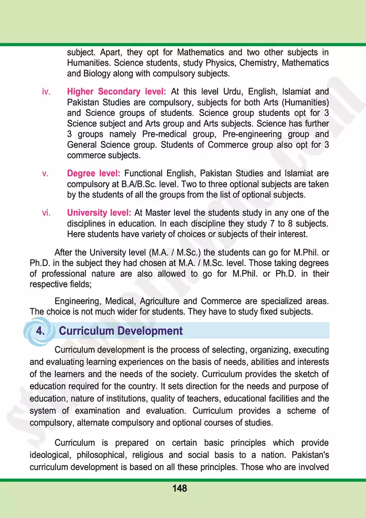 chap 9 education in pakistan pakistan studies 10th 08