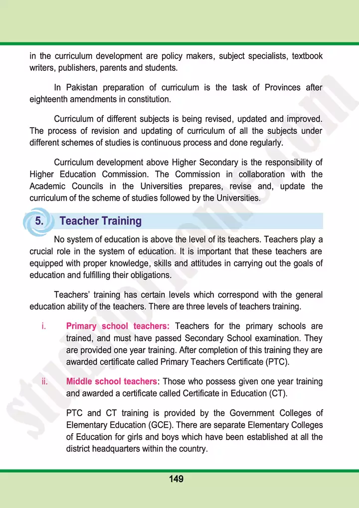 chap 9 education in pakistan pakistan studies 10th 09