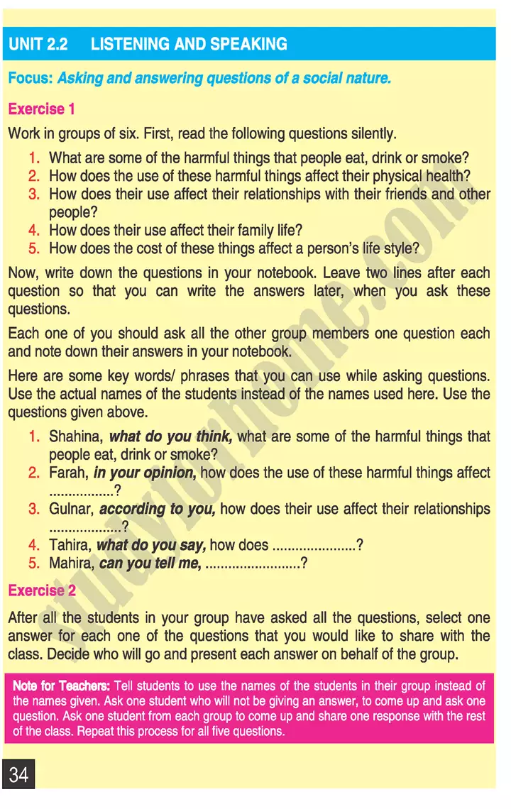 unit 2 role model english 9th 11