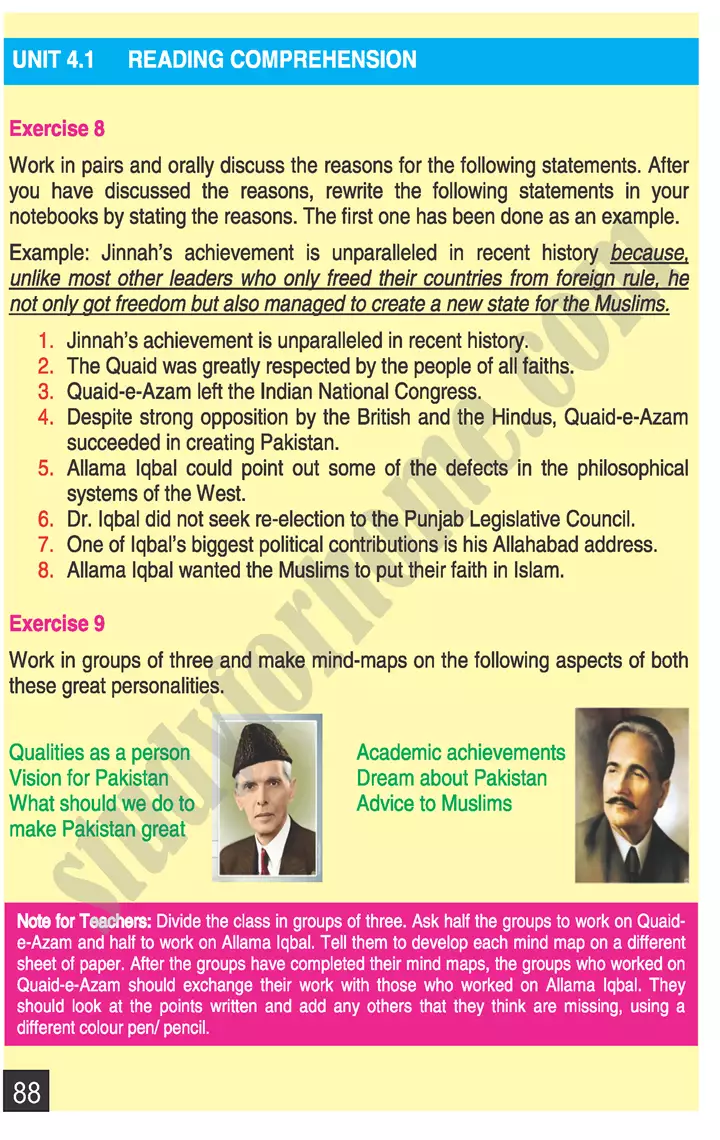 unit 4 pakistan and national pride english 9th 14