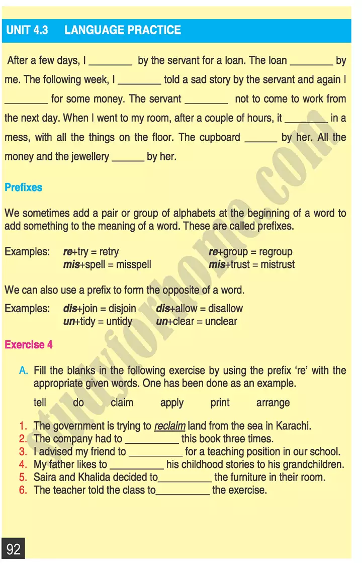 unit 4 pakistan and national pride english 9th 18