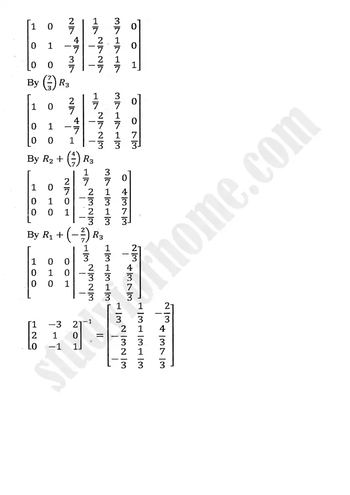 chapter 2 matrices and determinants exercise 2.5 mathematics 11th 12