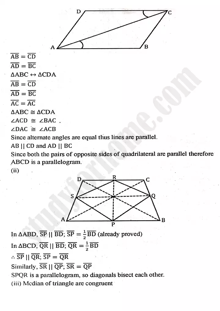 chapter 3 vectors exercise 3.1 mathematics 11th 09