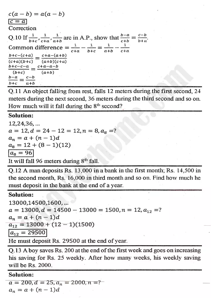 chapter 4 sequences and series exercise 4.2 mathematics 11th 08