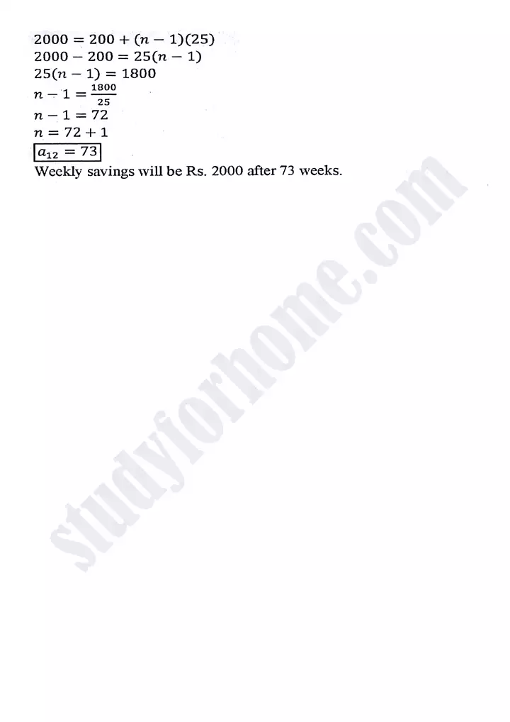 chapter 4 sequences and series exercise 4.2 mathematics 11th 09