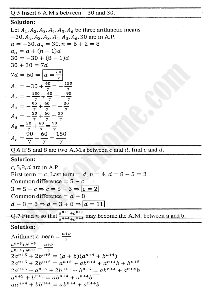 chapter 4 sequences and series exercise 4.3 mathematics 11th 03