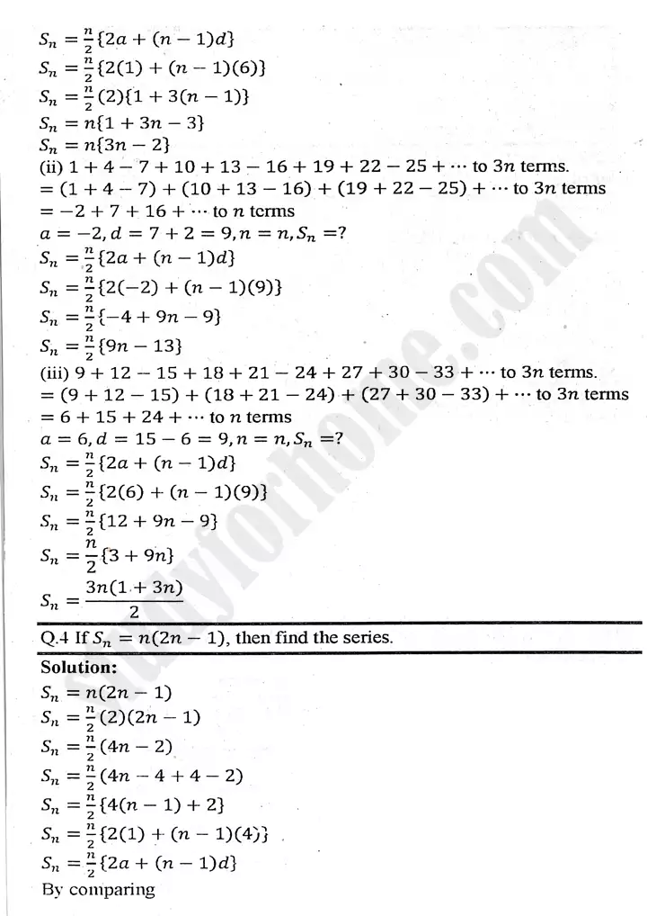 chapter 4 sequences and series exercise 4.4 mathematics 11th 04