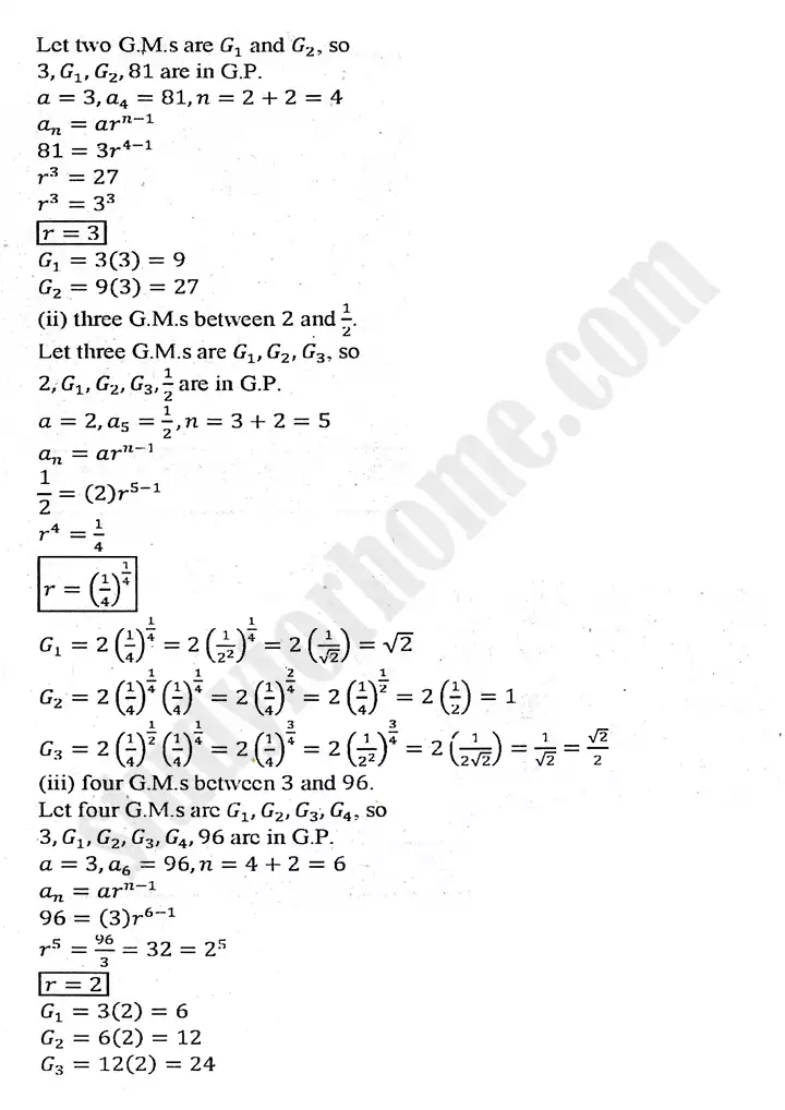 chapter 4 sequences and series exercise 4.6 mathematics 11th 02