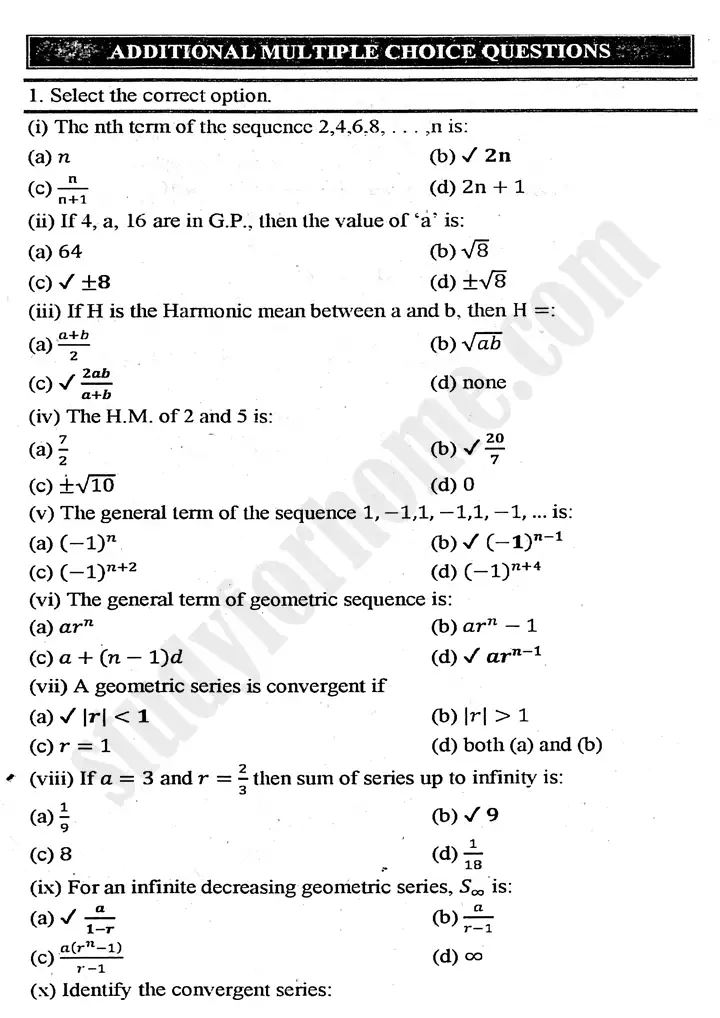 chapter-4-sequences-and-series-multiple-choice-questions-mathematics-11th