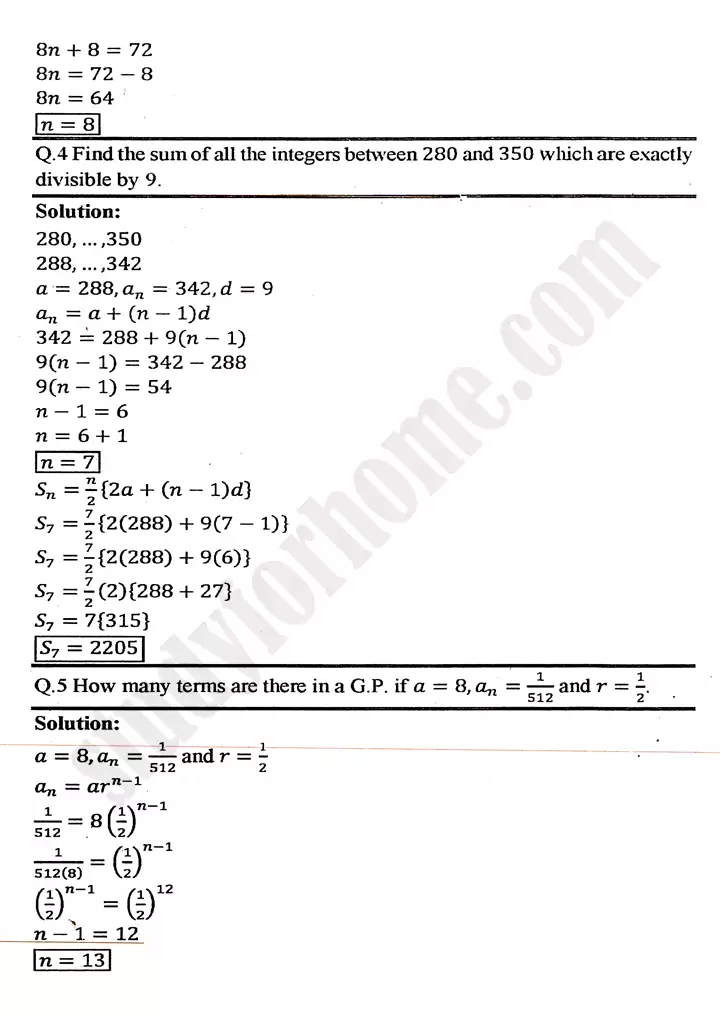 chapter 4 sequences and series review exercise 4 mathematics 11th 04