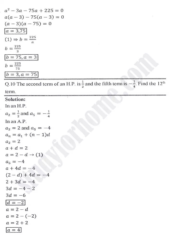 chapter 4 sequences and series review exercise 4 mathematics 11th 07