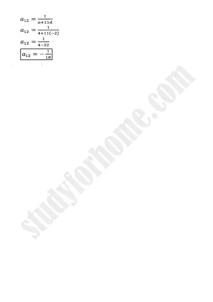 chapter 4 sequences and series review exercise 4 mathematics 11th 08