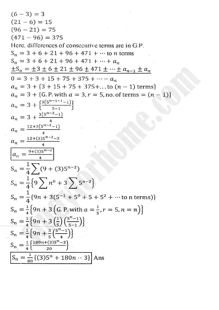 chapter 5 miscellaneous series exercise 5.3 mathematics 11th 06