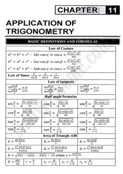 chapter-11-application-of-trigonometry-definitions-and-formulas-mathematics-11th