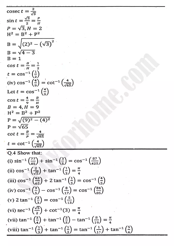 chapter 12 graphs of trigonometric functions exercise 12 4 mathematics 11th 03