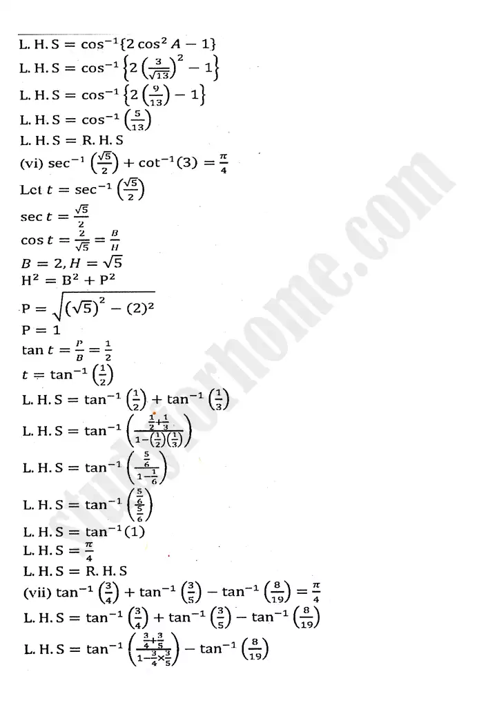 chapter 12 graphs of trigonometric functions exercise 12 4 mathematics 11th 07