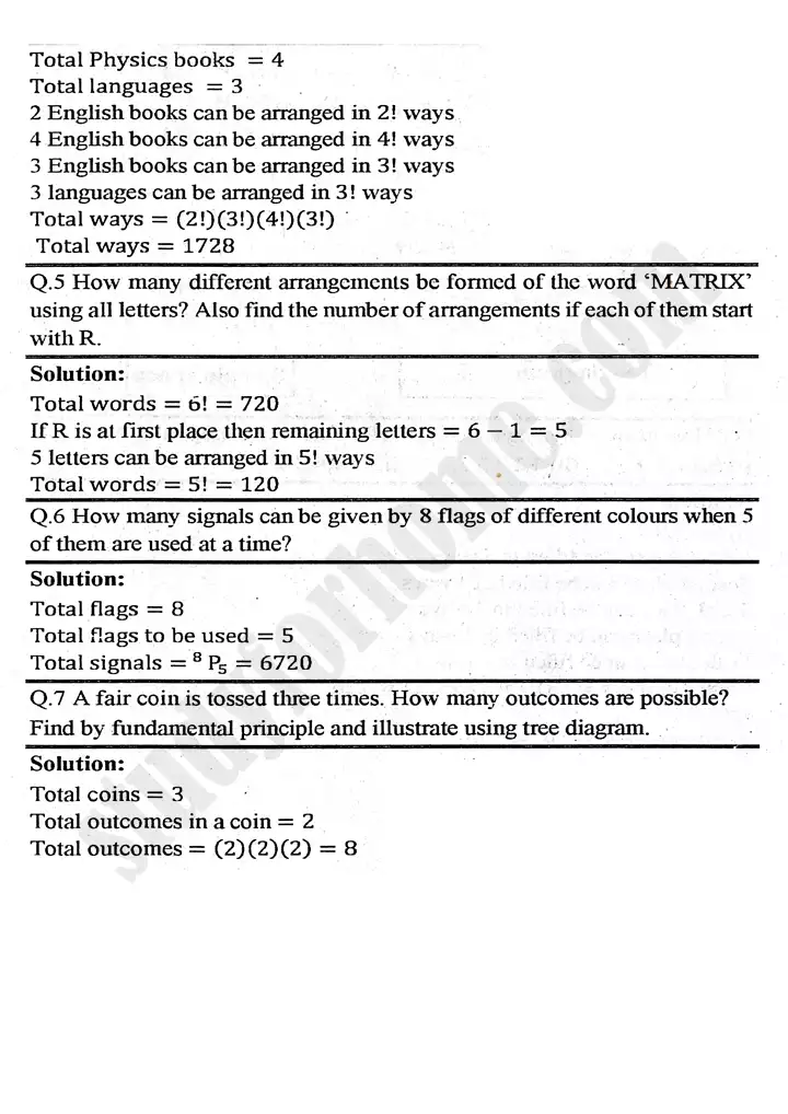 chapter 6 permutation combination and probability exercise 6 2 mathematics 11th 04