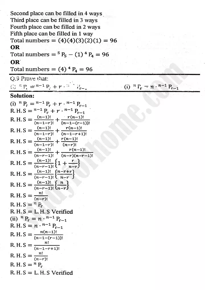 chapter 6 permutation combination and probability exercise 6 2 mathematics 11th 06