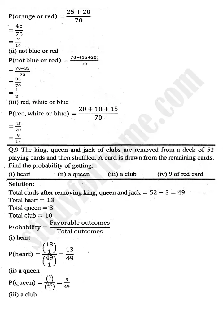 chapter 6 permutation combination and probability exercise 6 4 mathematics 11th 06