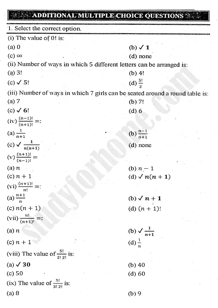 chapter-6-permutation-combination-and-probability-multiple-choice-questions-mathematics-11th