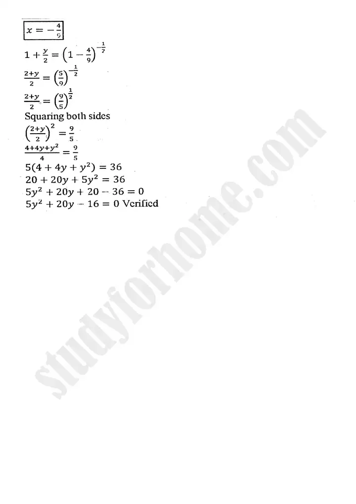 chapter 7 mathematical induction and binomial theorem exercise 7 3 mathematics 11th 14