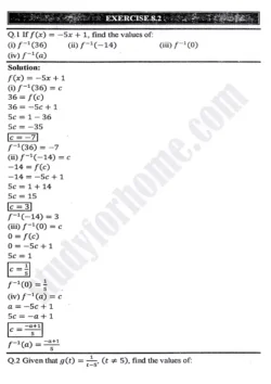 chapter-8-functions-and-graphs-exercise-8-2-mathematics-11th