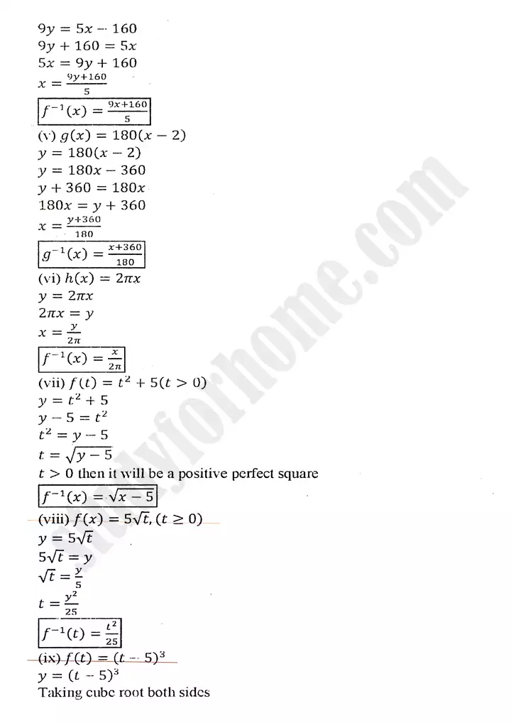 chapter 8 functions and graphs exercise 8 2 mathematics 11th 04