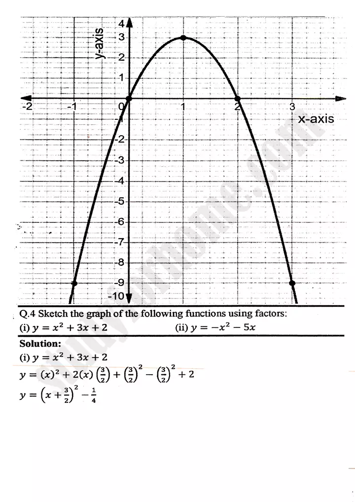 chapter 8 functions and graphs exercise 8 3 mathematics 11th 07