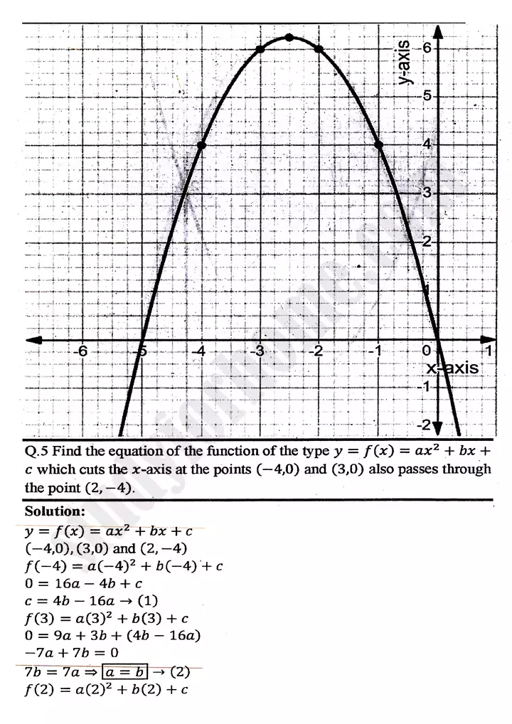 chapter 8 functions and graphs exercise 8 3 mathematics 11th 09