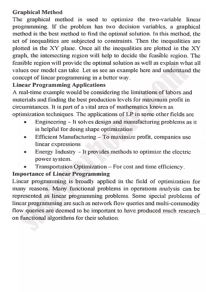 chapter 9 linear programming definitions and formulas mathematics 11th 04