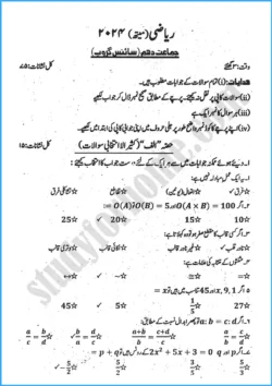 mathematics-urdu-past-year-paper-2024-for-class-10th