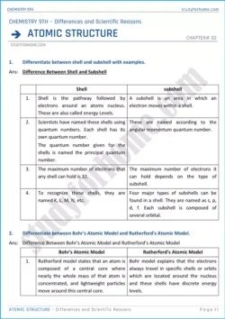 atomic-structure-differences-and-scientific-reasons-chemistry-class-9th