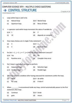 control-structure-multiple-choice-questions-computer-science-class-10th