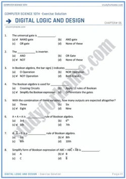 digital-logic-and-design-solution-of-book-exercise-computer-science-class-10th